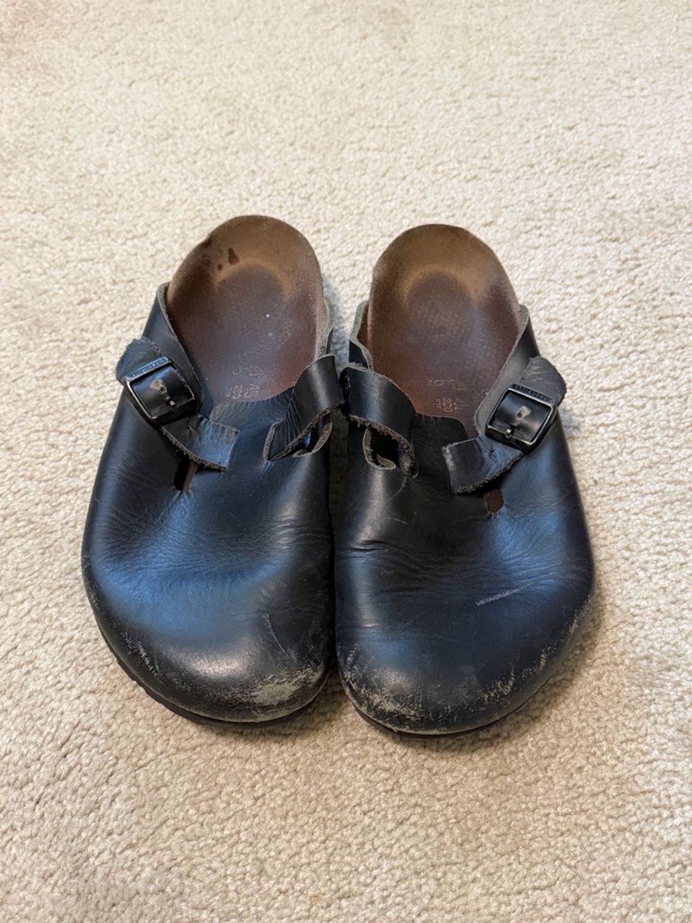 Birkenstock Brown Leather Boston